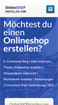 Mobile Screenshot of onlineshoperstellen.com